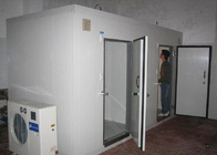 850 * 1800mm أبواب التخزين البارد سوينغ الباب مفتوحا نمط الصلب فلوش لفندق